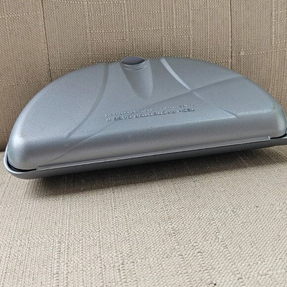 Rudy Project Eyeglasses Case Silver Tone Hard Case for Glasses Eyewear case only - Picture 6 of 9